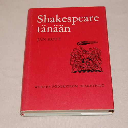 Jan Kott Shakespeare tänään